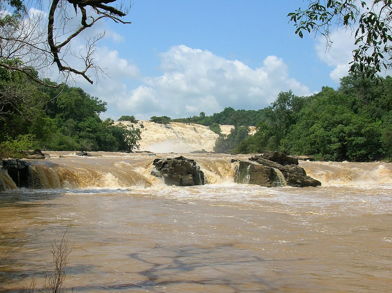 Gurara Falls on the Gurara River, Niger State.