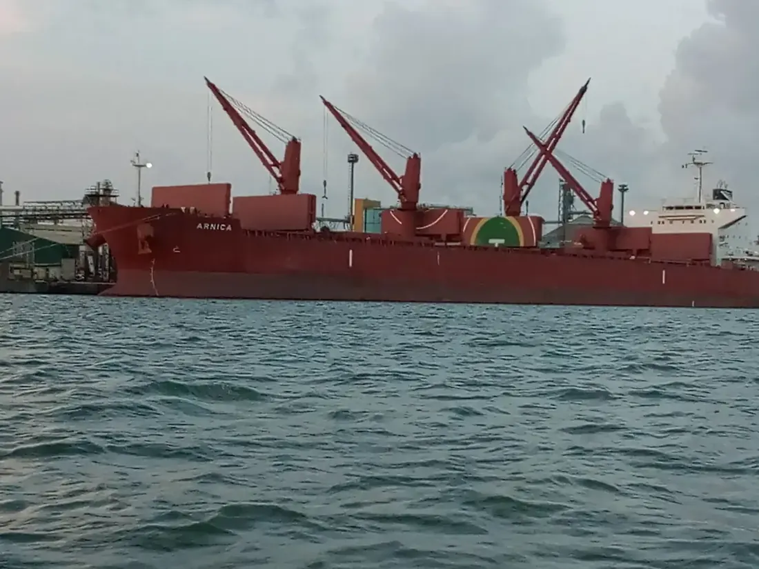 Apapa Port in Lagos.