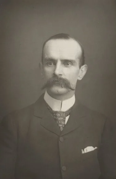 Frederick Lugard, who oversaw the 1914 amalgamation; portrait published in 1894.